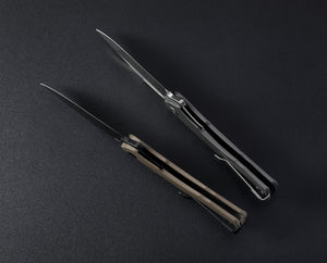 Petrified Fish PFP03 Victor, 3.58" 154CM Steel Blade, Aluminium Handle,Flipper Liner lock Folding knife