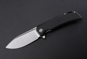 Petrified Fish PFB05 Tunny , 3.86" 14C28N Steel Blade, G10/Micarta Handle, Flipper Liner lock Folding knife