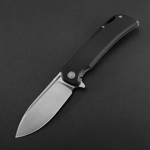 Petrified Fish PFB05 Tunny , 3.86" 14C28N Steel Blade, G10/Micarta Handle, Flipper Liner lock Folding knife